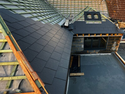 Fibreglass roof installers near me Epsom